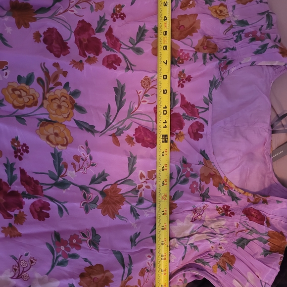 Floral Pink Ruffle Dress - Picture 5 of 5